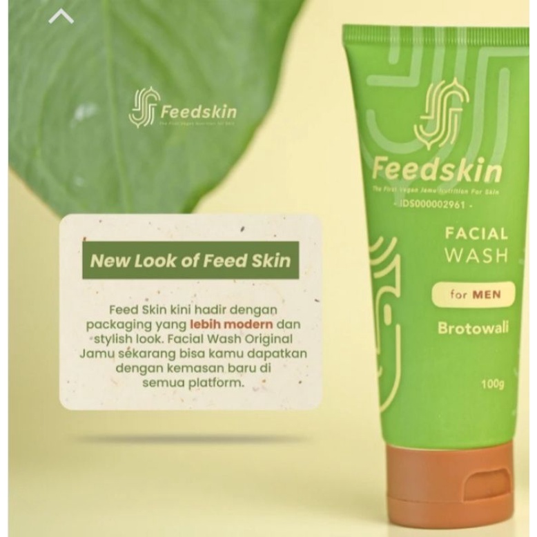 Feed Skin Facial Wash Brotowali Original