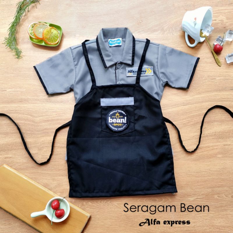 SERAGAM BEAN ALFA EXPRESS/BAJU ALFA EXPRESS/BAJU ANAK DEWASA