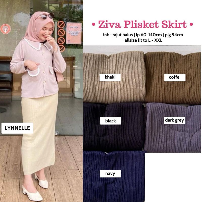 ZIVA PLISKET SKIRT LYNELLE