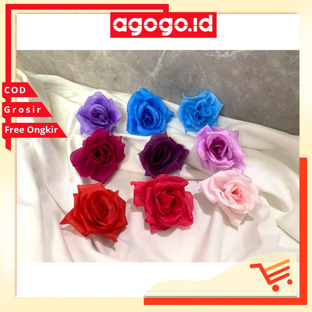 AGG- 279 bunga mawar palsu l bunga mawar artificial l bunga mawar l bunga palsu l bunga mawar plastik