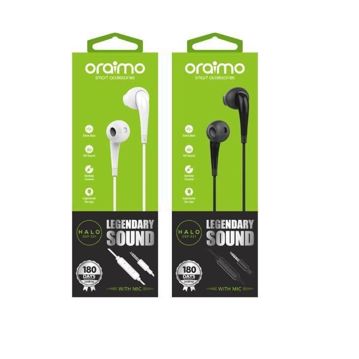 Paket Istimewa Oraimo headset  Oraimo OEP-E21 Bass original 100%#