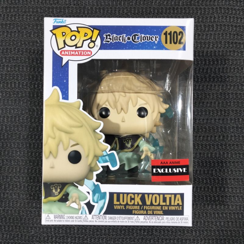 Funko Pop Black Clover: LUCK VOLTIA #1102 (AAA Anime Exclusive)