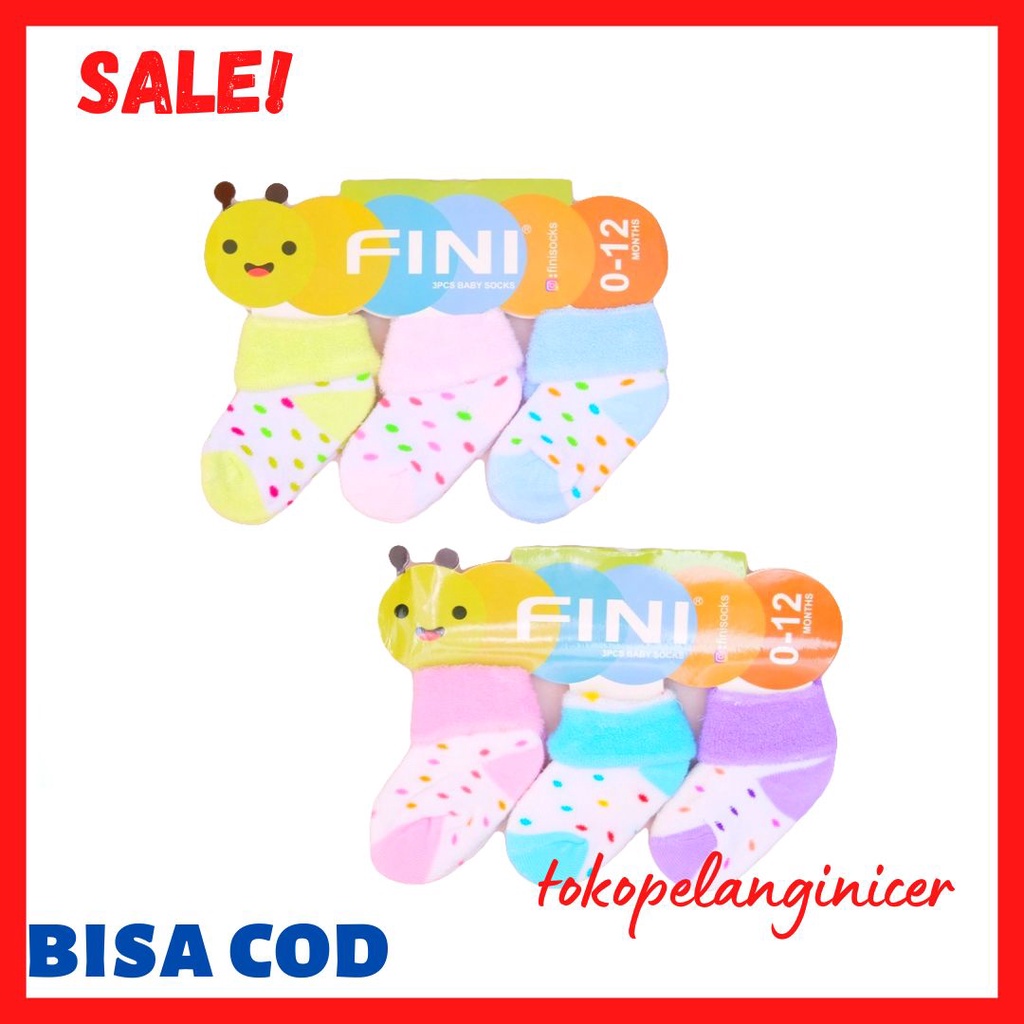 SATU PASANG KAUS KAKI BABY PREMIUM/KAOS Kaki Bayi New Born 0-12bulan Bulu Lembut - Kaos Kaki Bayi 3in1 Ulat Handuk