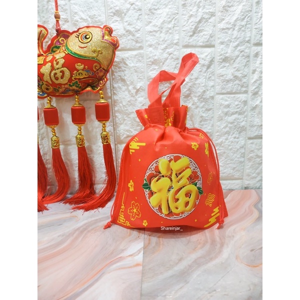 

Goodie Bag Imlek Tas Spunbound Packaging Kado Souvenir Hampers Chinese New Year