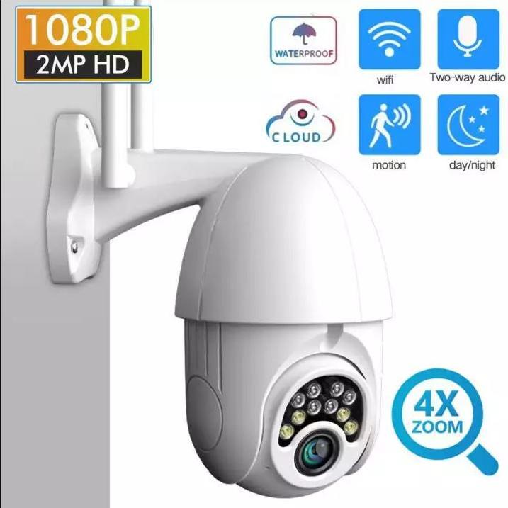 limited STOCKKamera CCTV PTZ  Wifi Q10 Outdoor V380 / Yoosee Waterproof Ip Camera Outdoor Wifi Bisa 