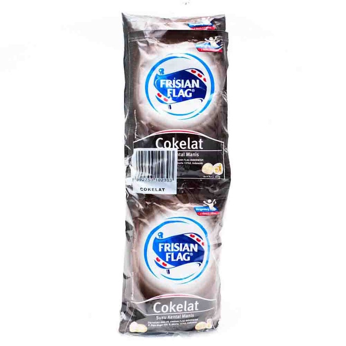 

Kental-Manis- Susu Kental Manis Cokelat Bendera Sachet 40 Gram Bendera Coklat -Manis-Kental