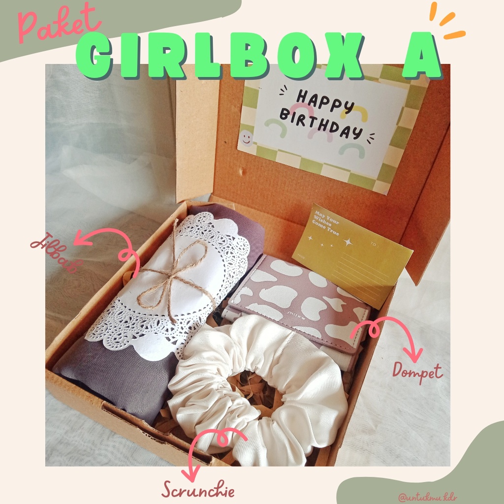 

GIFTBOX CEWEK MURAH HAMPERS SIAP DIKIRIM