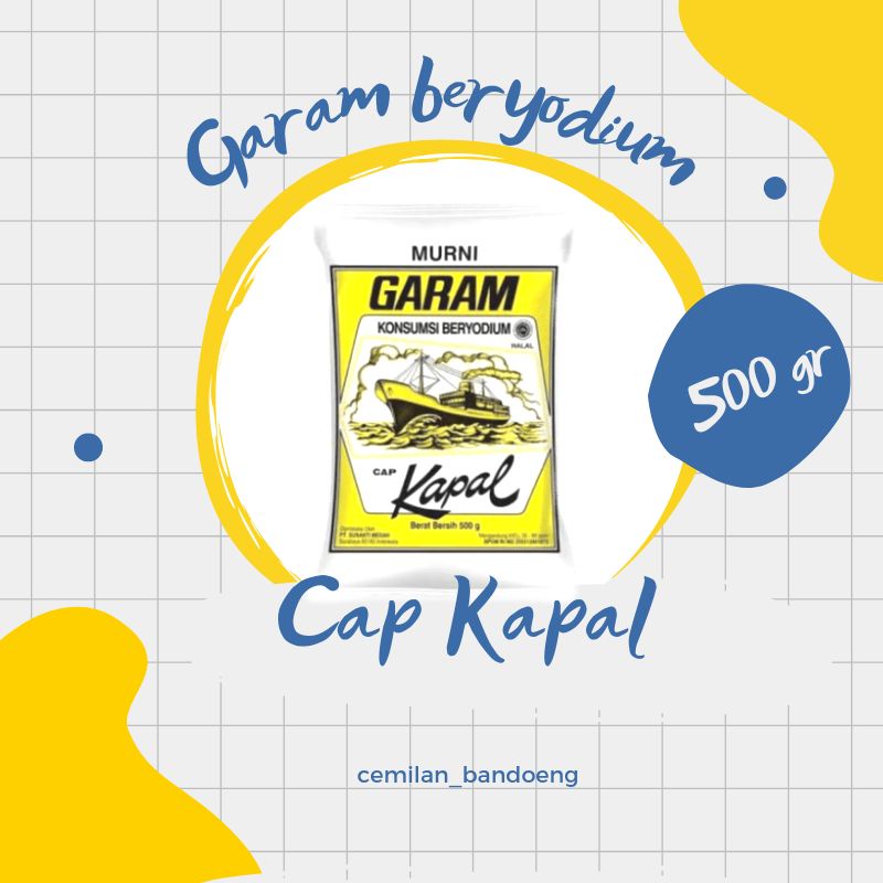 GARAM HALUS BERYODIUM 500GR