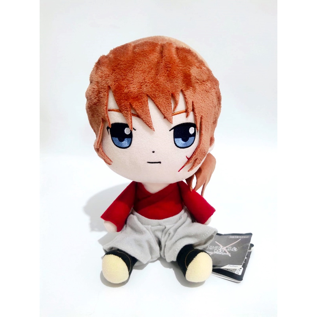 Boneka Kenshin Rurouni Kenshin Himura Samurai X Furyu Original Voice Plush The Final The Beginning