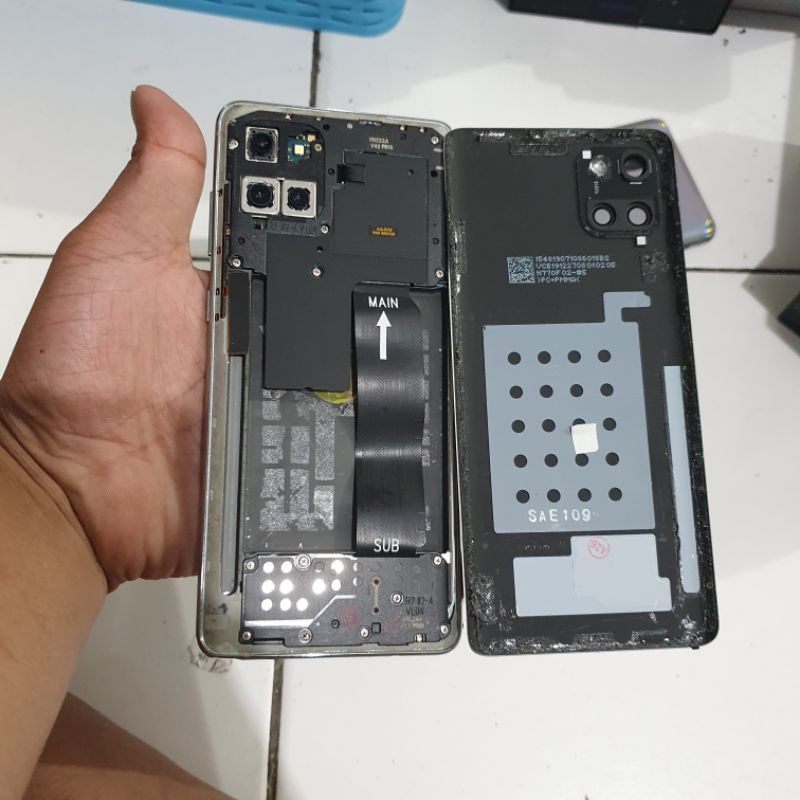 lcd samsung note 10 lite