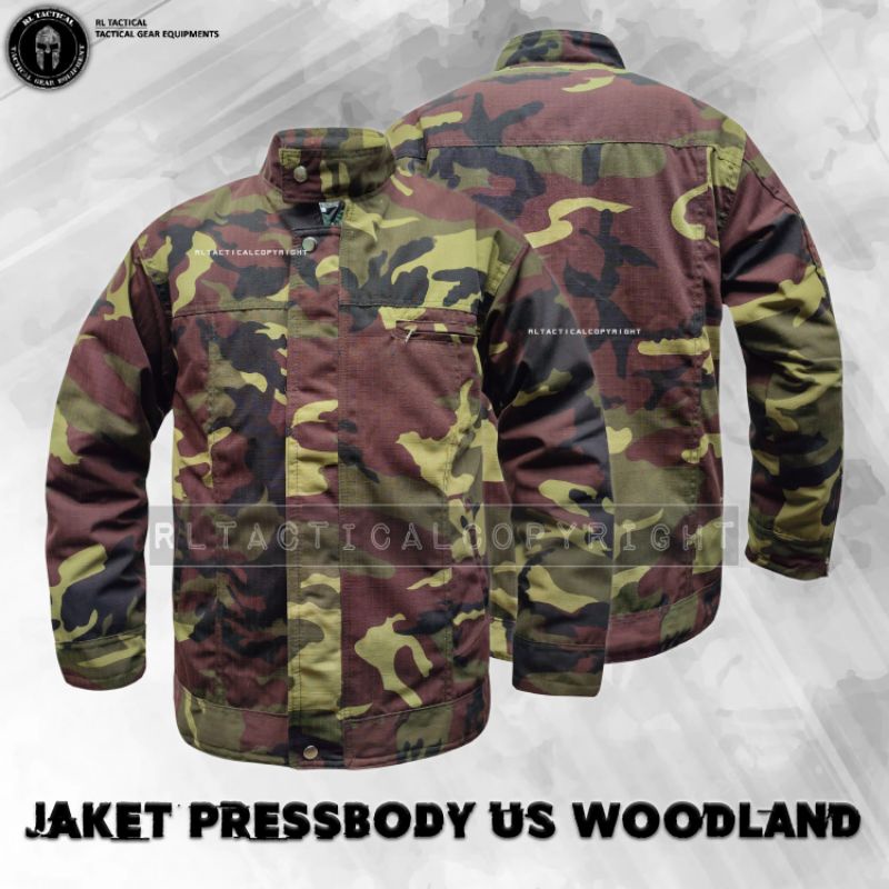 Jaket Camo Woodland Saba RL Tavt