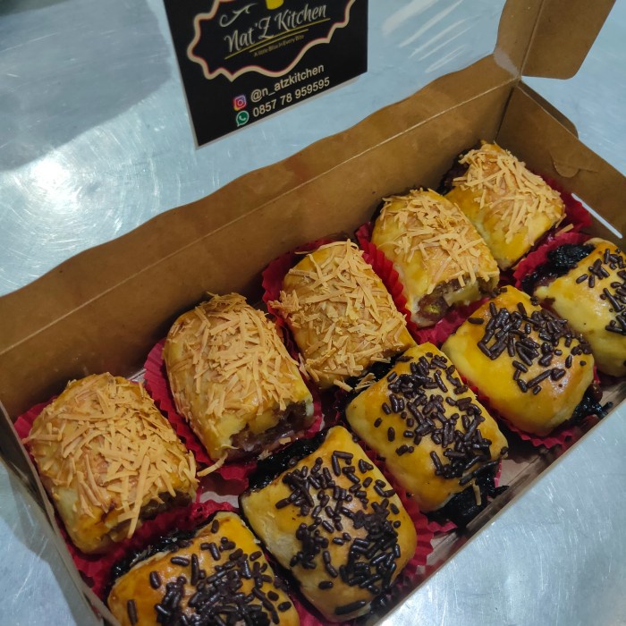 

Mini Pisang Molen/Pisang Bolen/Molen Pisang/Bolen Pisang Gulung-2 Rasa Txs0X-03