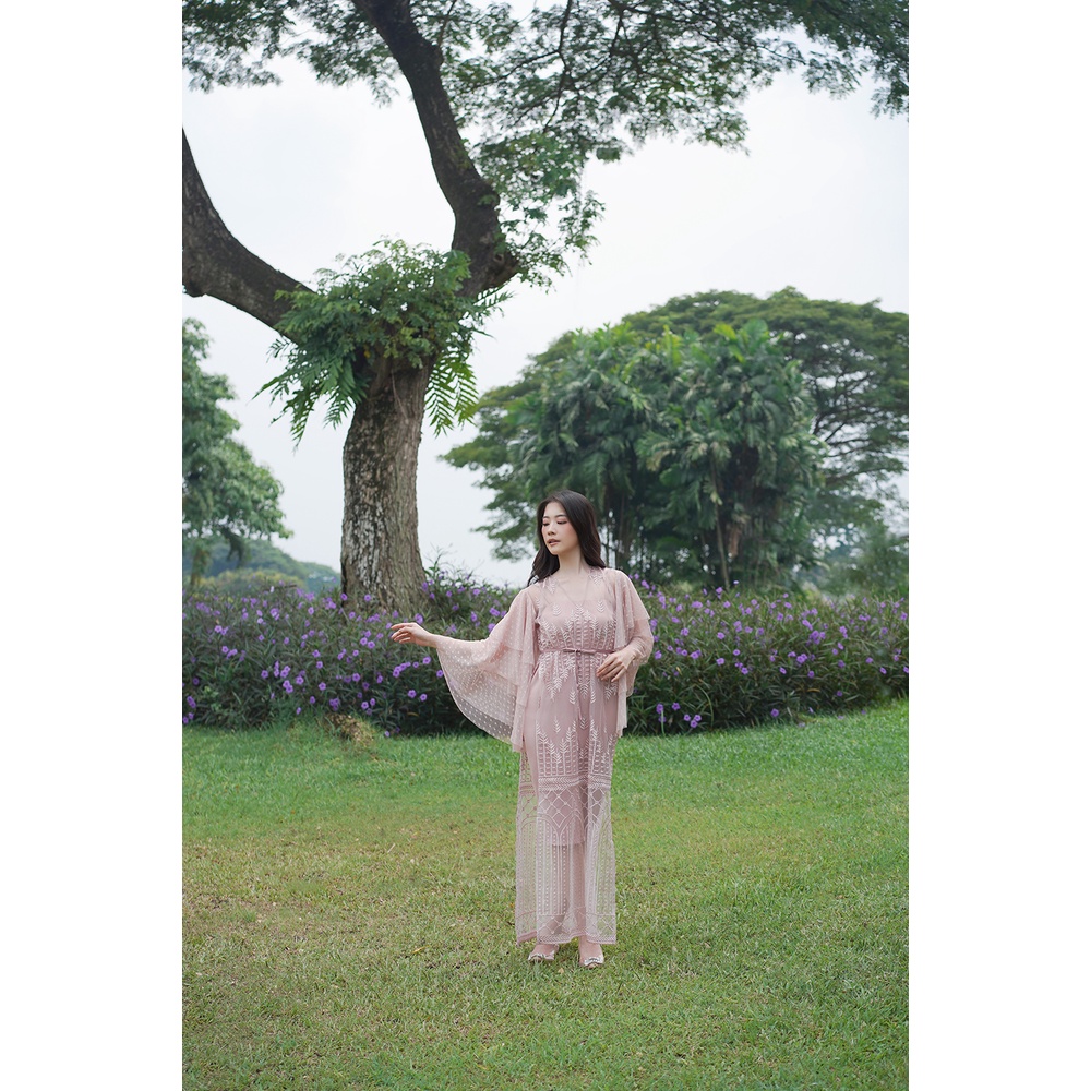 Aura Label - Alice Dress in Pink