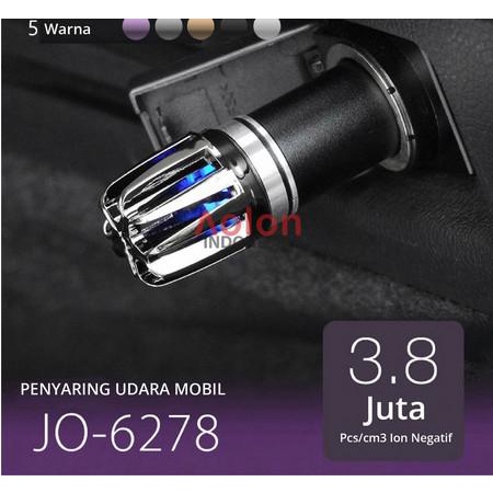 Air Purifier / Freshener / Ionizer Oksigen Mini 12V Untuk Mobil