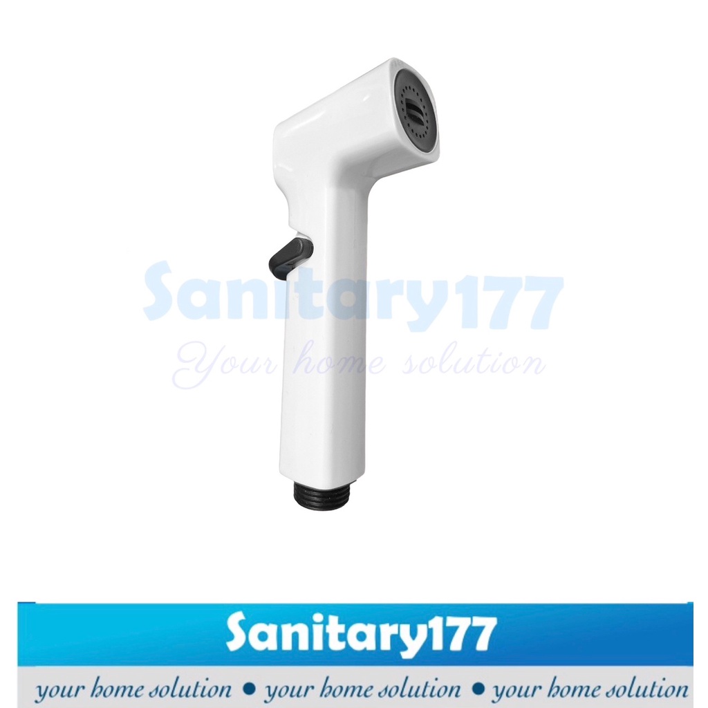 Semprotan kloset putih 15P-jet shower bidet toilet wc white segi kotak minimalis shower cebok closet paket bundling