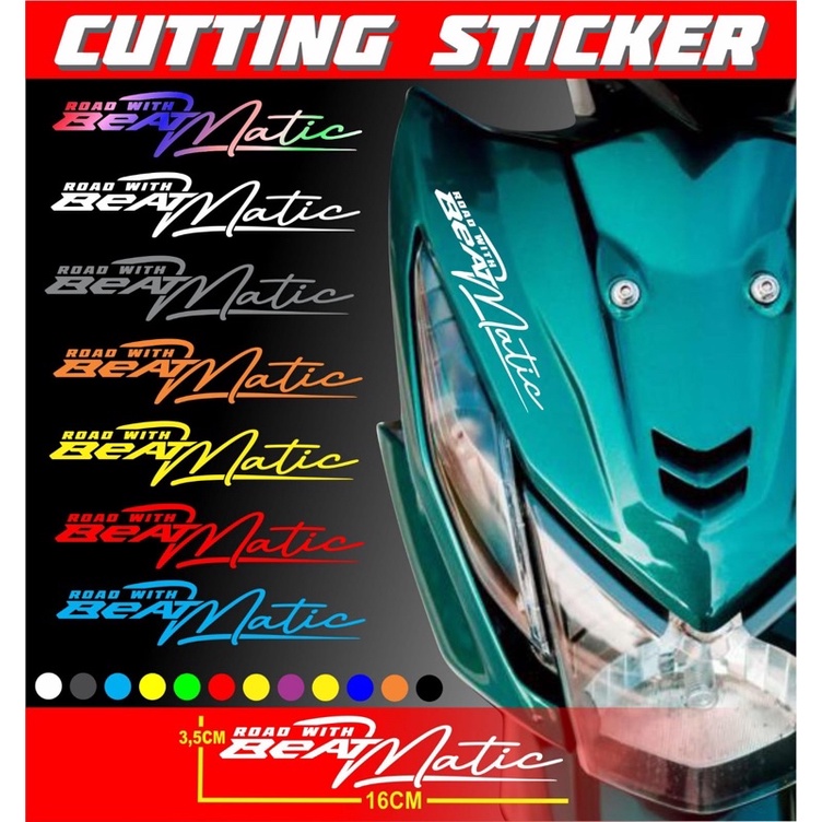 cutting sticker beat matic