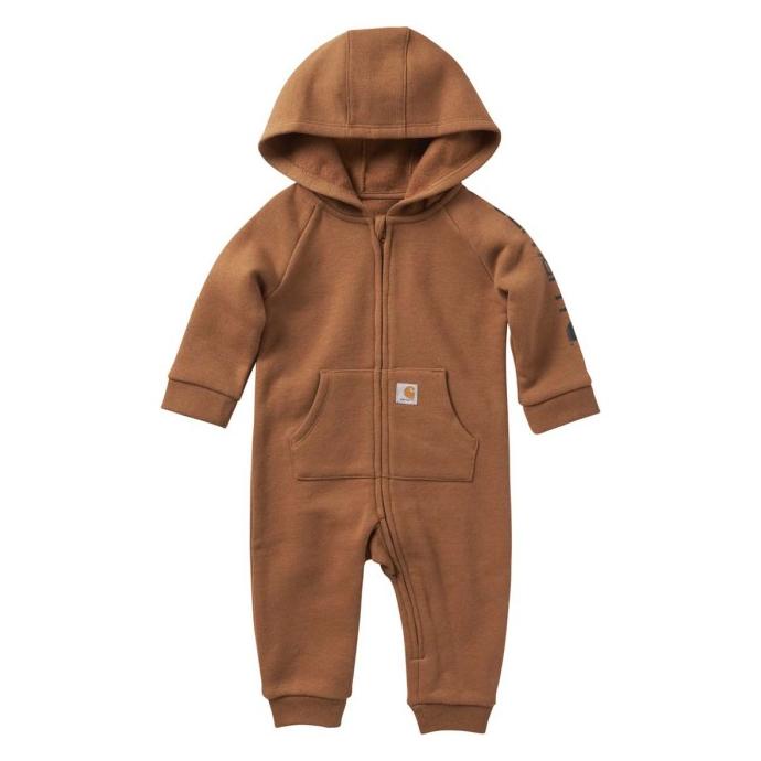Jaket Anak Carhartt Fleece Full Zip Long Sleeve Coveralls Hoodie
