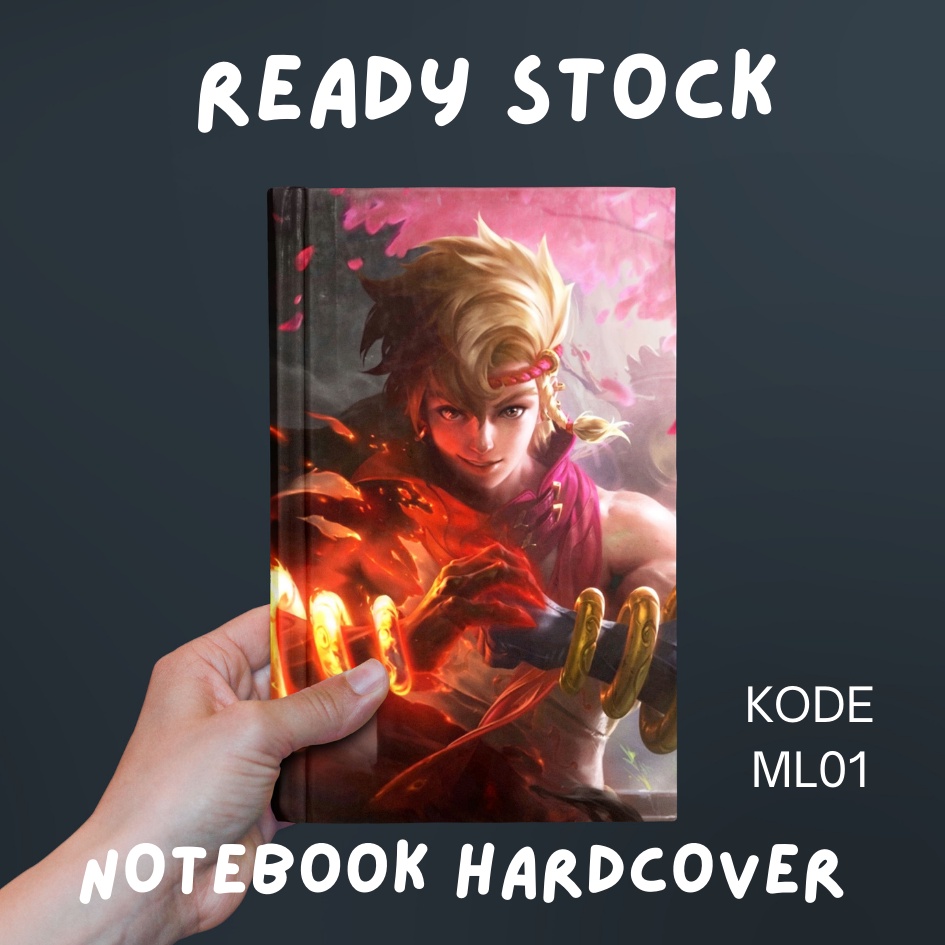 

BUKU NOTEBOOK MOBILE LEGENDS/ BUKU SEKOLAH/ BUKU CATATAN/ BUKU MOBILE LEGENDS KODE ML01