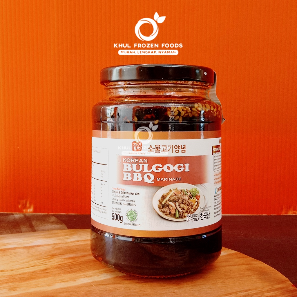 Jual Jinsung Korean Bulgogi BBQ Sauce 500gr!!! Marinasi Saus Bulgogi