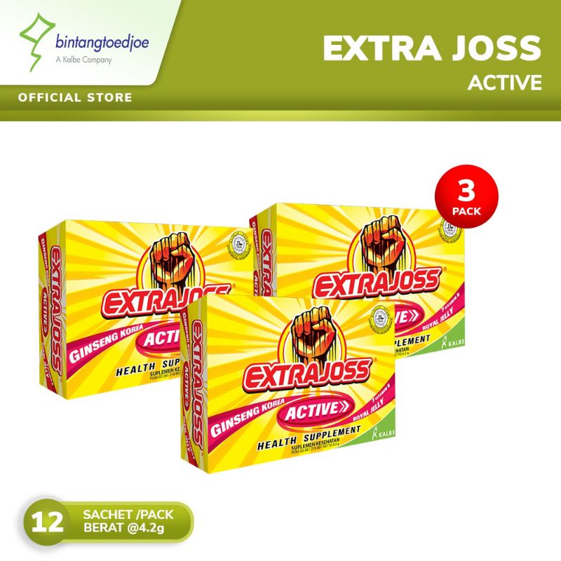 

EXTRA JOSS ACTIVE 3 PACK