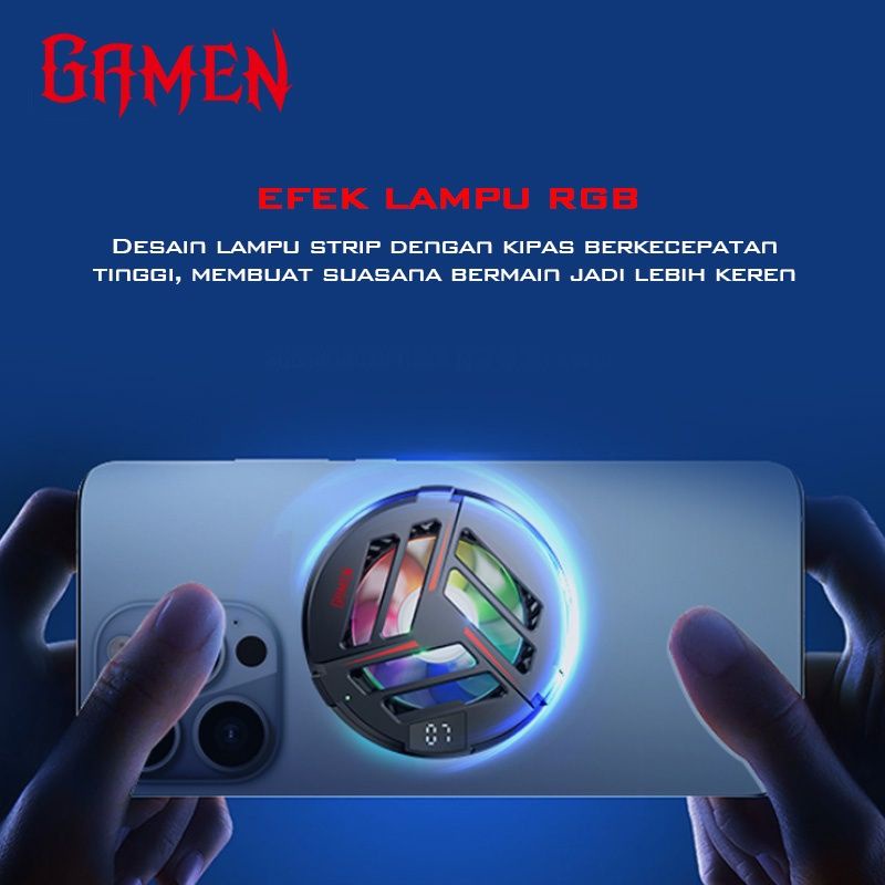 Gamen Siberia II Mobile Fancooler Magnetic LED Display