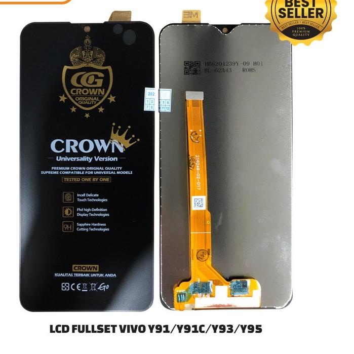 PRODUK TREND LCD TOUCSCREEN VIVO Y91 / Y91C / Y95 / Y93 ORI DIAMOND DAN CROWN READY SELALU ❄ 880