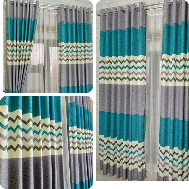 Gorden Smokring 12 Ring Motif Orlando Biru Uk 135x230 Cm