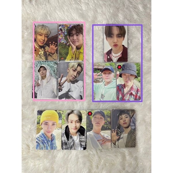 [BUNDLE] Photocard PC Seventeen SVT Scoups Seungcheol Joshua Jun Hoshi Wonwoo Wonu Woozi Seungkwan D