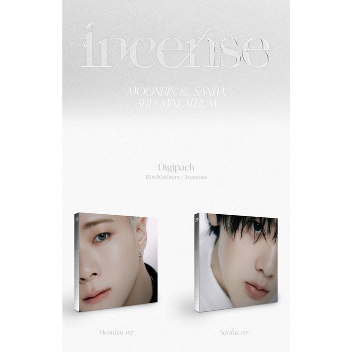 (digipack ver) ASTRO Moonbin &amp; Sanha - 3rd Mini Album INCENSE