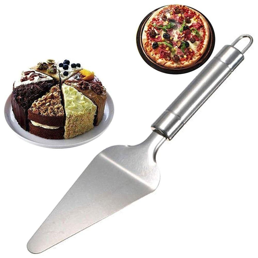 Solighter Pastry Spatula Aksesoris Dapur Alat Panggang Tepi Gerigi Burger Flipper