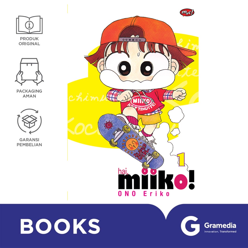 Gramedia Bali - Hai, Miiko! 01 - Bookpaper