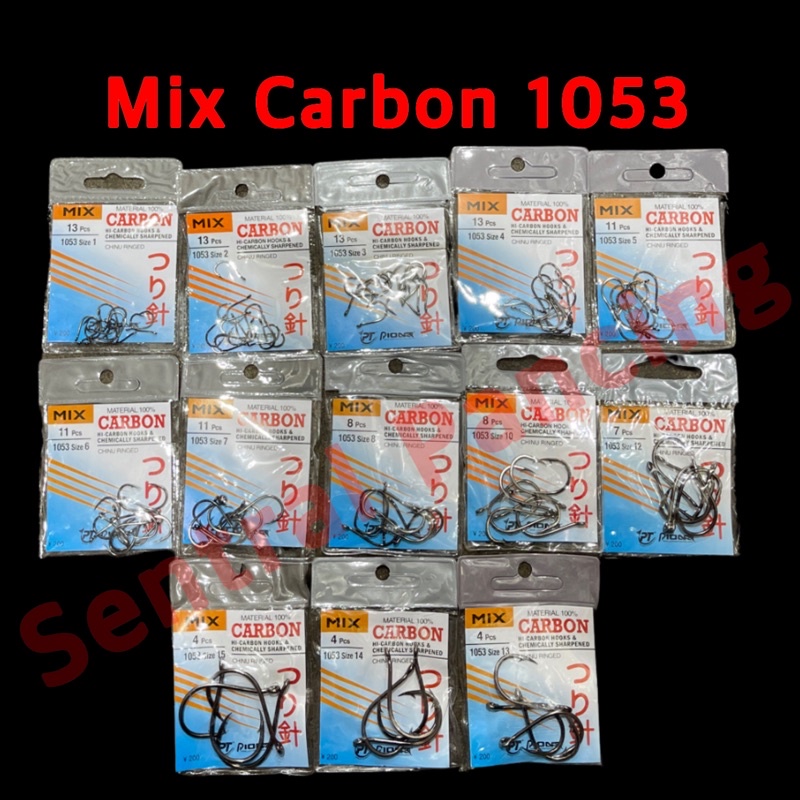 Mata Kail Pancing Pioneer Mix Carbon 1053