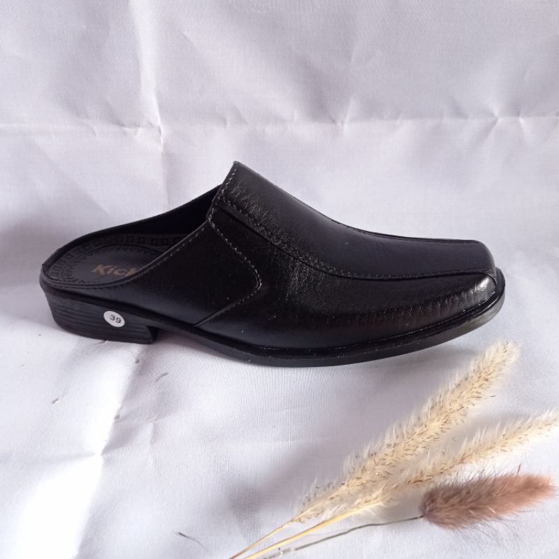 Sepatu Selop Pria Sepatu Pantofel Pria Sandal Selop Pria Kulit Model Terbaru