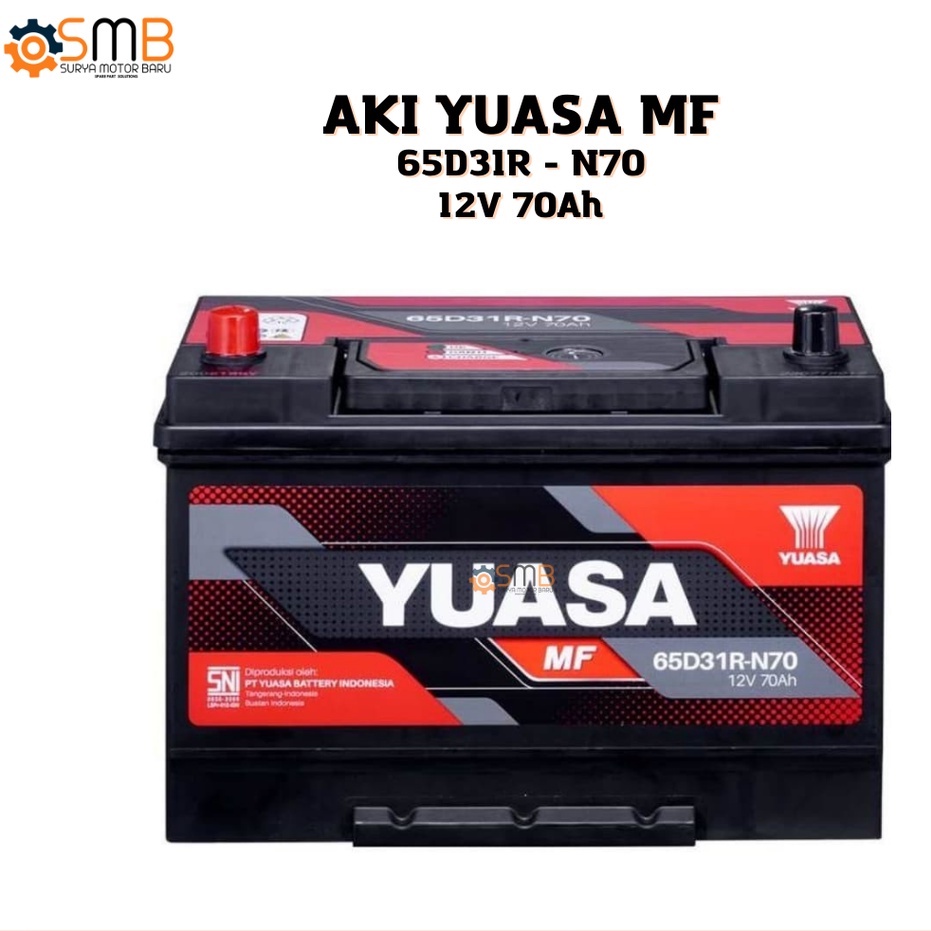 AKI KERING MOBIL YUASA N70 70AH