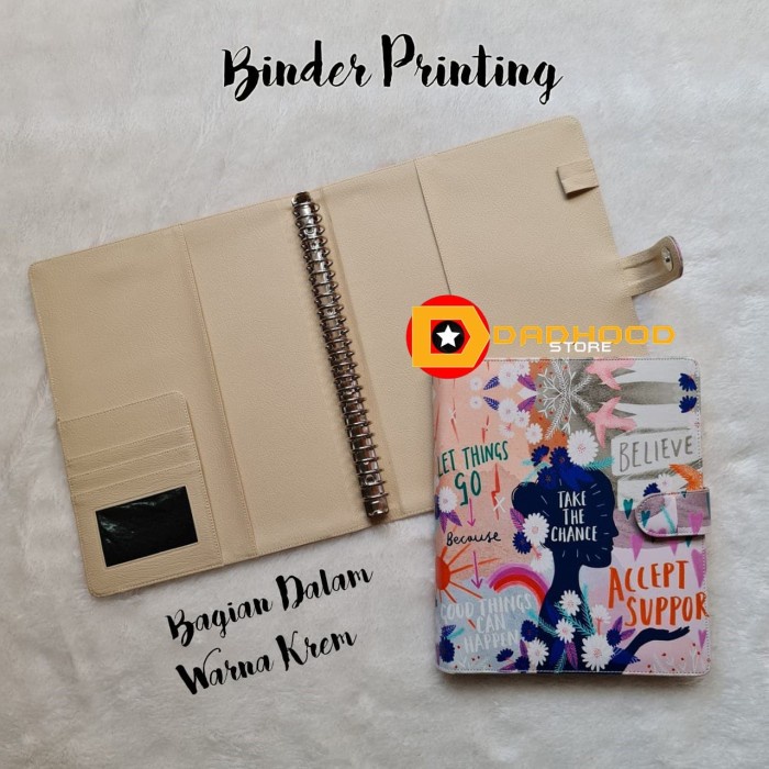

BINDER PRINTING MOTIP TAKE THE CHANCE A5/RING 20, B5/RING 26