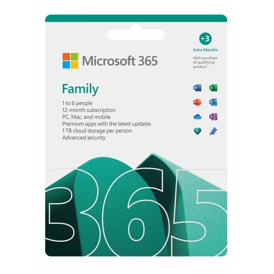 Microsoft Office 365 Family POSA CA (Up to 6 People) 6GQ-00083.EC