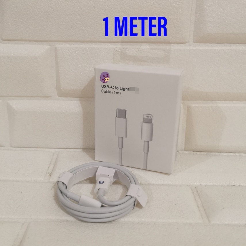 KABEL DATA CHARGER Iph USB-C to Light 1 Meter &amp; 2 Meter RETAIL PREMIUM