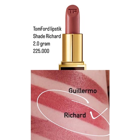 TomFord lipstik Shade Richard 2.0 gram