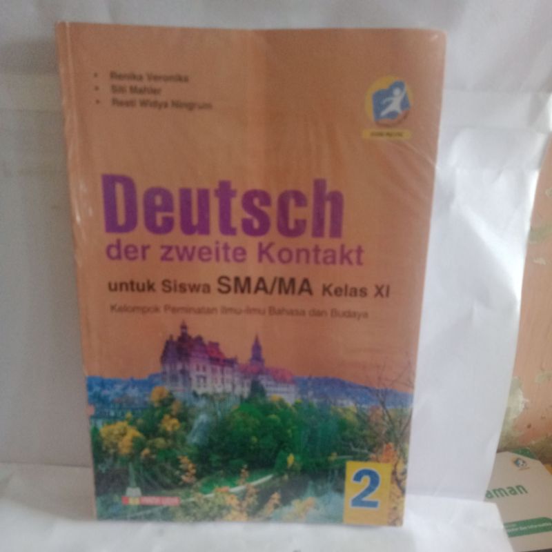 buku bahasa Jerman kontak untuk SMA kelas 11 penerbit iramayu Widya kurikulum 2013 edisi revisi