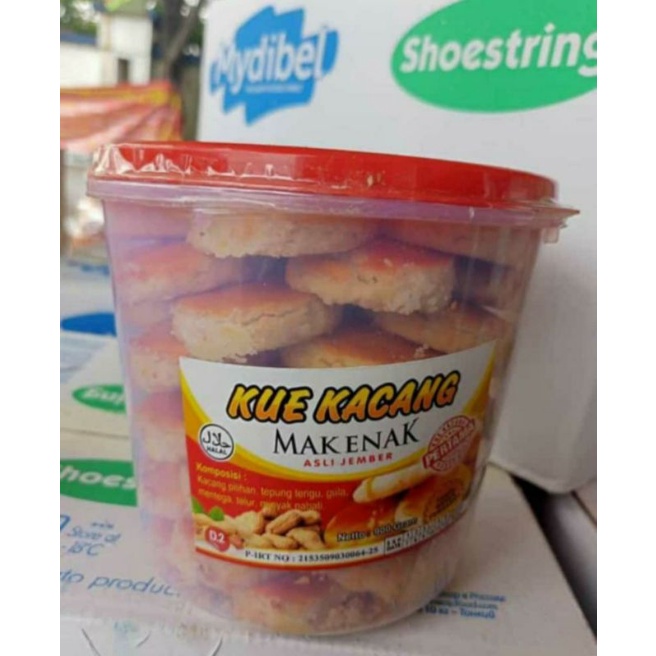 

KUE KACANG ENAK TOPLES ISI 900 GRAM