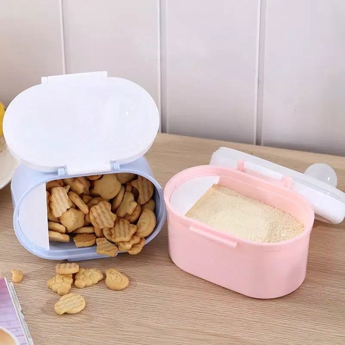 Tempat susu Kotak Penyimpanan SUSU Bubuk Bayi Box tempat bumbu tempat kue dapur toples storage box