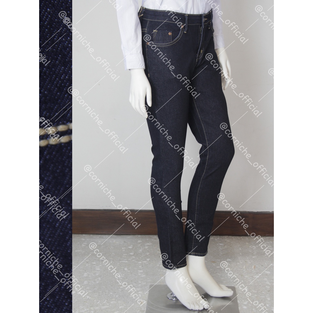 Corniche Denim Pants Blue Black - JB90084