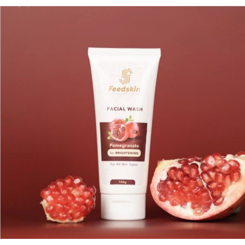 Feed Skin Facial Wash Pomegranate