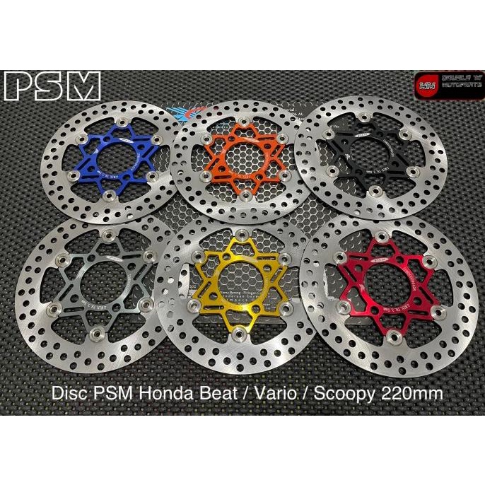 Disk Piringan Cakram PSM Beat Vario Jupiter 220mm Disc Cakram PSM