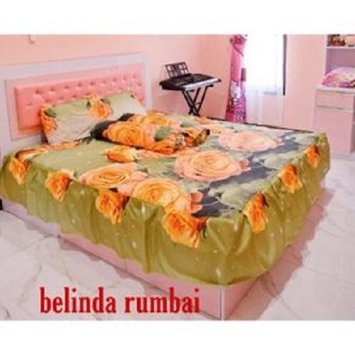 Galeripuko - Belinda Sprei Rumbai Ukuran 160 Kasur No 2