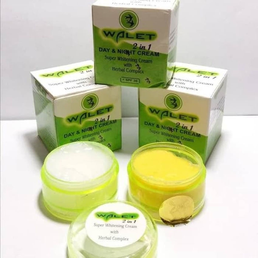 [ 3PCS ] Cream Walet Susun 2 IN 1 // CREAM PEMUTIH WAJAH