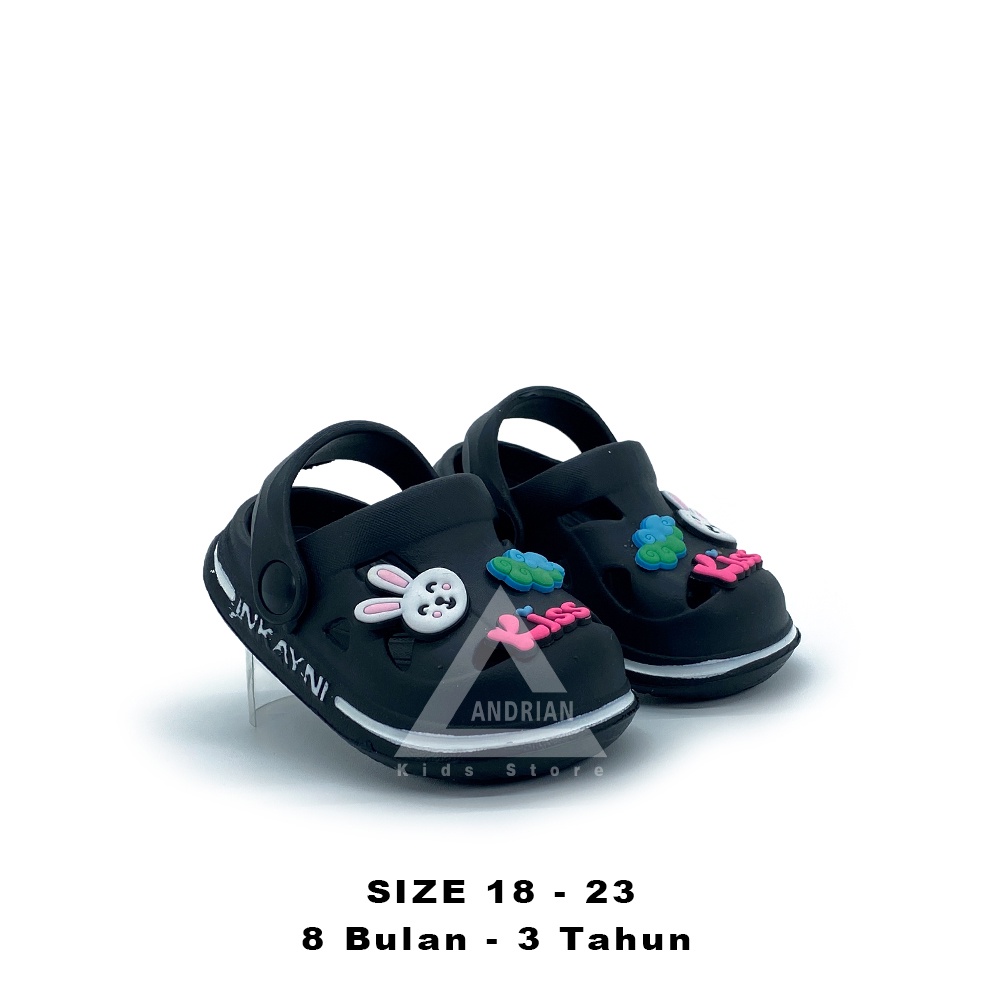 NEW Sandal anak perempuan model baim trendi karakter kiss kelinci