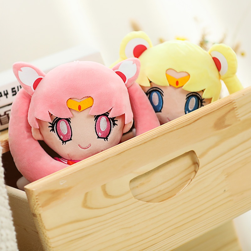 Kawaii Sailor Moon Plush Doll Moon Boneka Moon Kelinci Lucu Mainan Mewah Sofa Rumah Dekorasi Kamar Tidur Untuk Hadiah Ulang Tahun Pacar