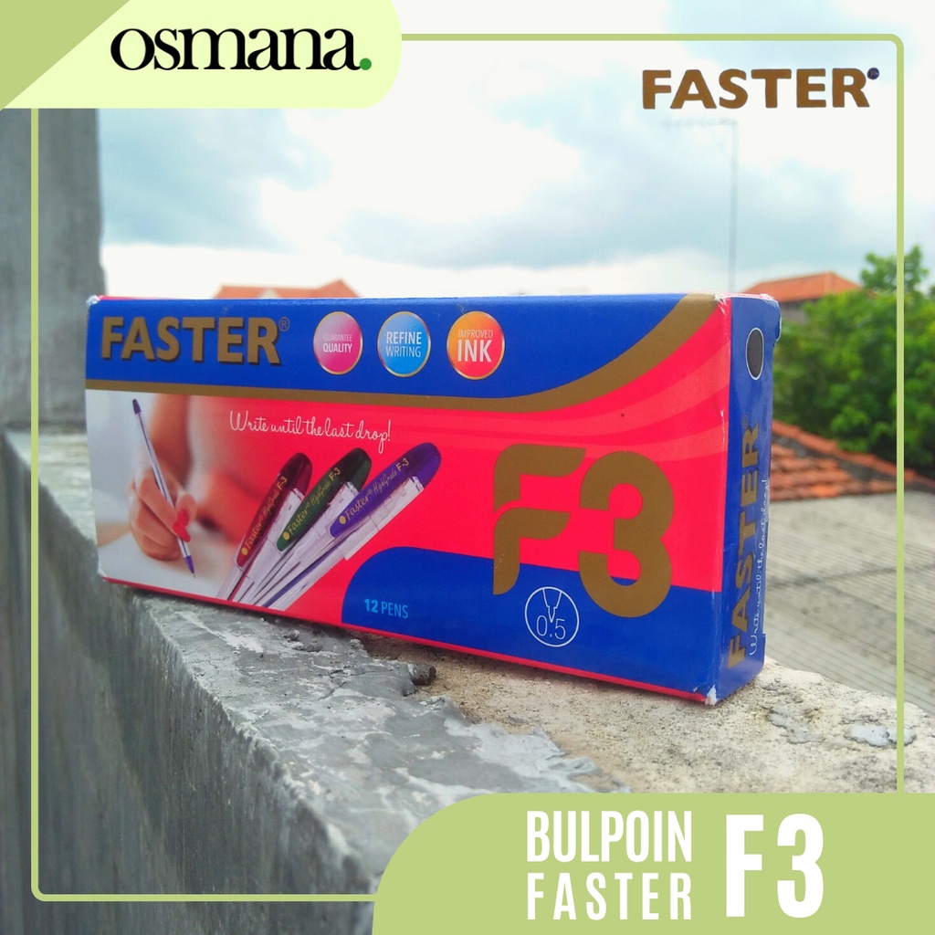 

FASTER F3 Bolpoin Ecer 0,5mm