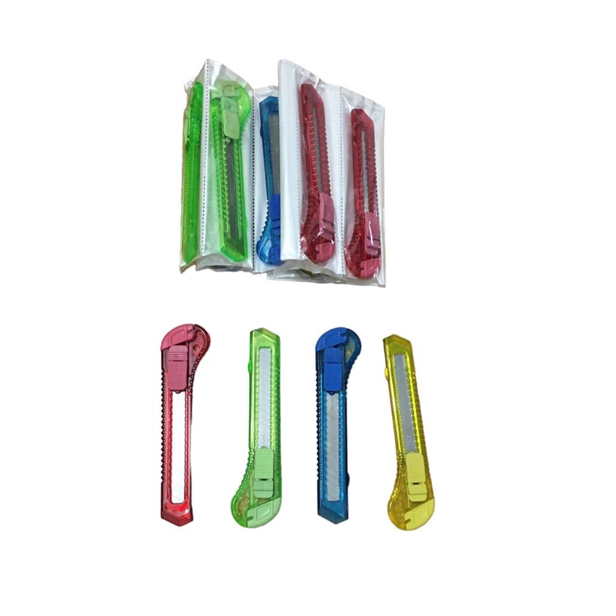 

pisau cutter besar/plastik bagus 1 lusin isi 12pcs